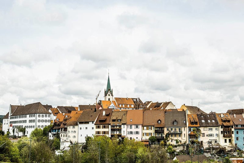 Historic old town, Engen, Hegau, Constance district, Lake Constance, Baden-Wuerttemberg, Germany, Europe