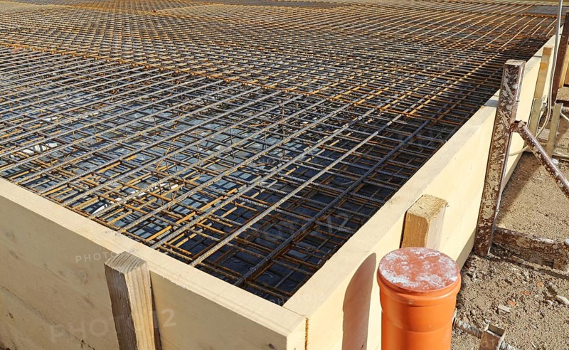 Residential building foundation (Mutterstadt, Rhineland-Palatinate)