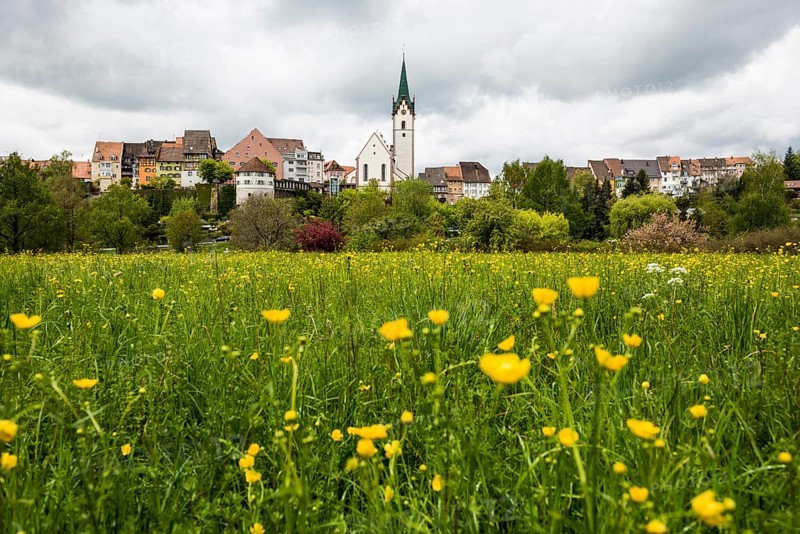 Historic old town, Engen, Hegau, Constance district, Lake Constance, Baden-Wuerttemberg, Germany, Europe