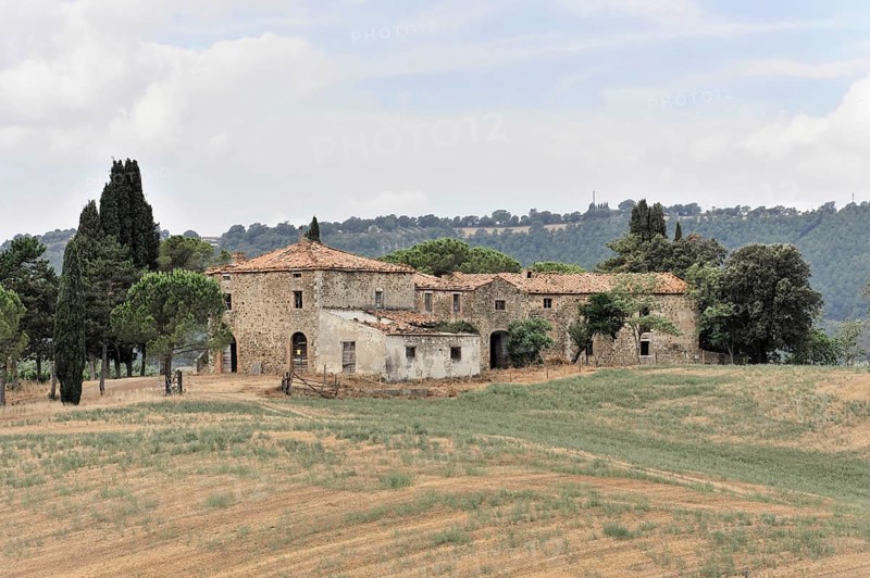 Farmhouse near Pitigliano, Tuscany, Italy, Europe