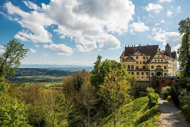 Heiligenberg Castle, Renaissance castle, Heiligenberg, Lake Constance district, Linzgau, Lake Constance, Baden-Wuerttemberg, Germany, Europe