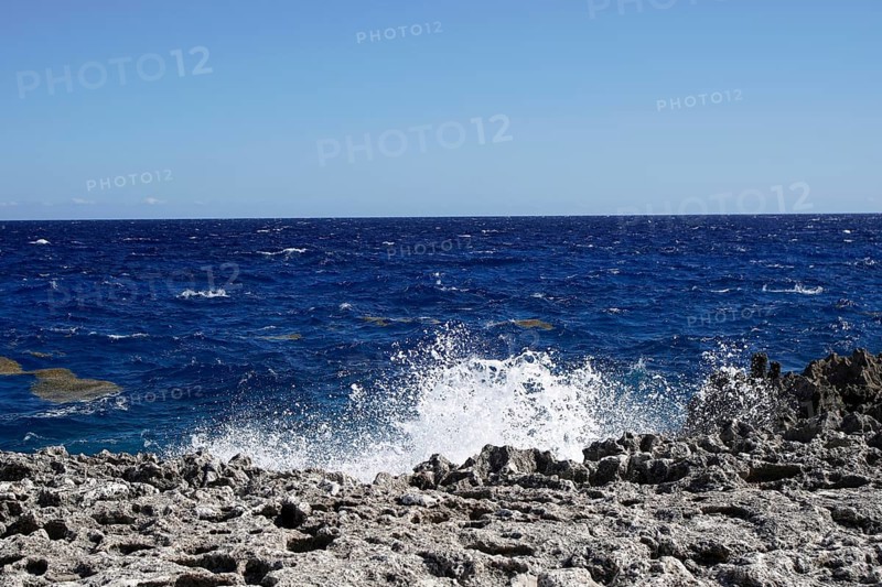 Coast, beach near Baracoa, Cuba, Central America