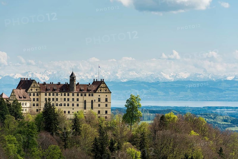 Heiligenberg Castle, Renaissance castle, Heiligenberg, Lake Constance district, Linzgau, Lake Constance, Baden-Wuerttemberg, Germany, Europe
