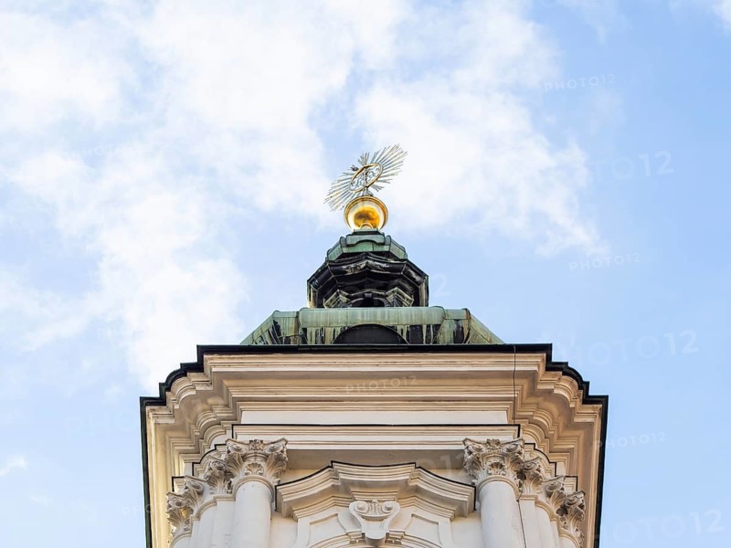 Church tower, Mariahilf church, Graz, Styria, Austria, Europe