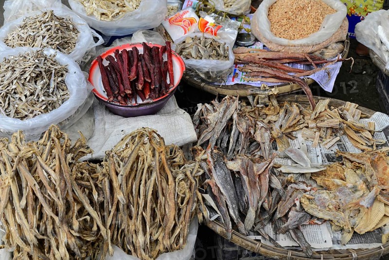 Market, country market, vegetable market, Mandalay Division, Myanmar, Asia
