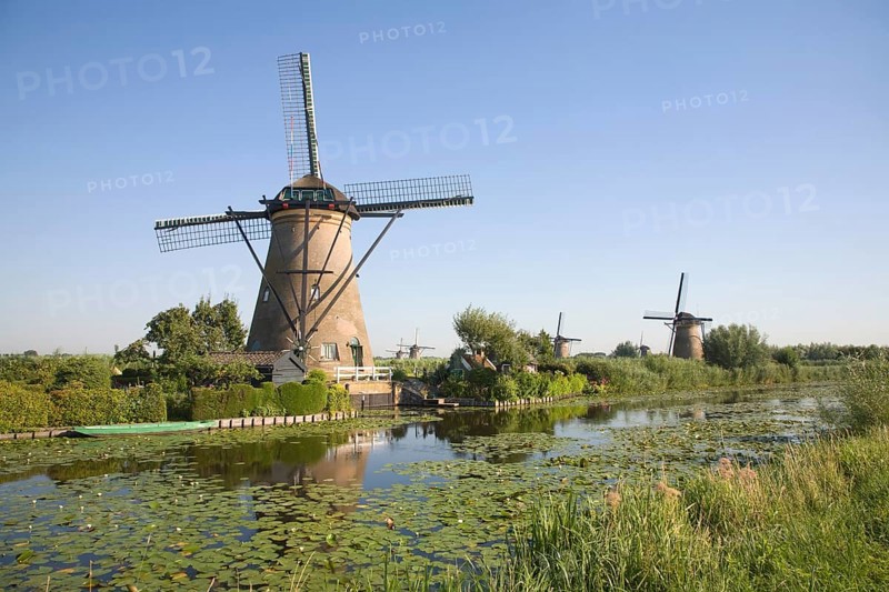 Windmills at Kinderdijk, Netherlands