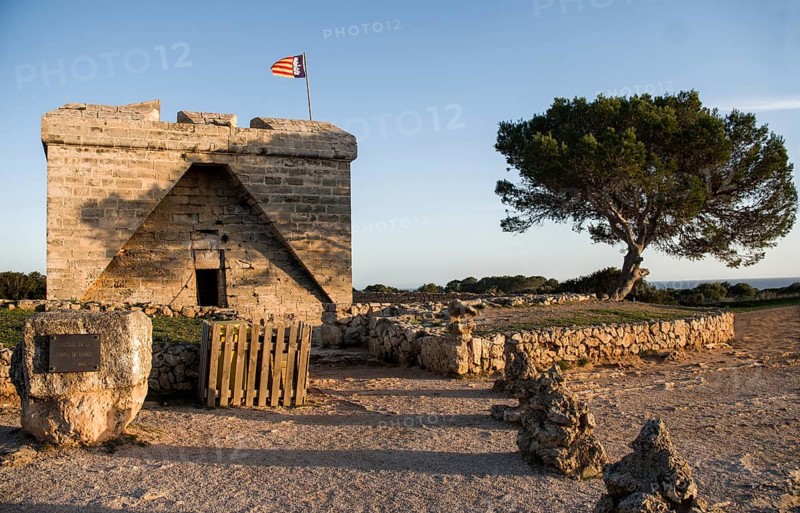 Castel del la Punta de Namar, Cala Minor, Majorca, Spain, Europe