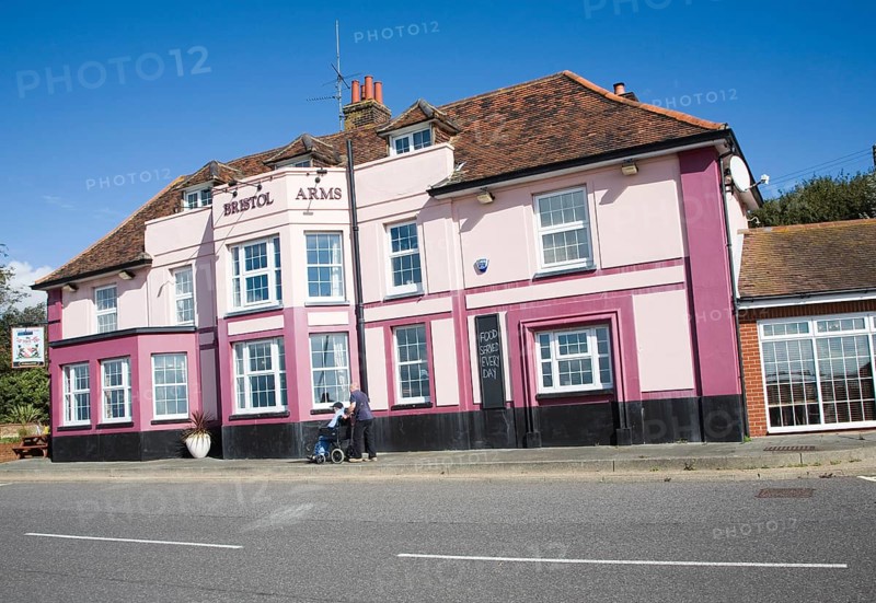 The Bristol Arms public house, Shotley, Gate, Suffolk, England, United Kingdom, Europe