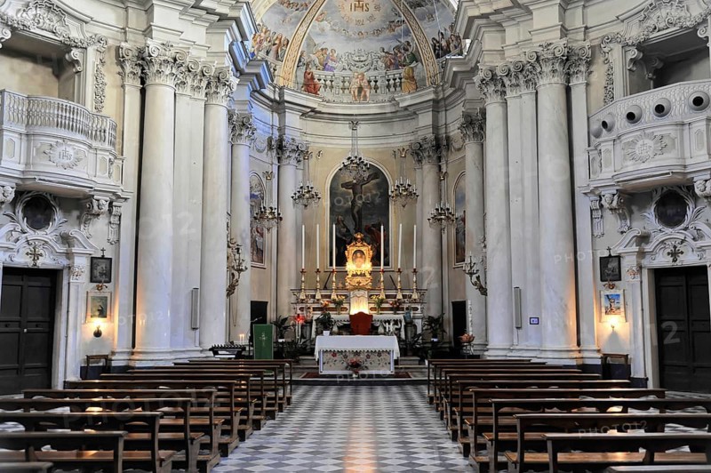 Sanctuary, Renaissance church of San Biagio, architect Antonio da Sangallo, built 1519-1540, Montepulciano, Tuscany, Italy, Europe
