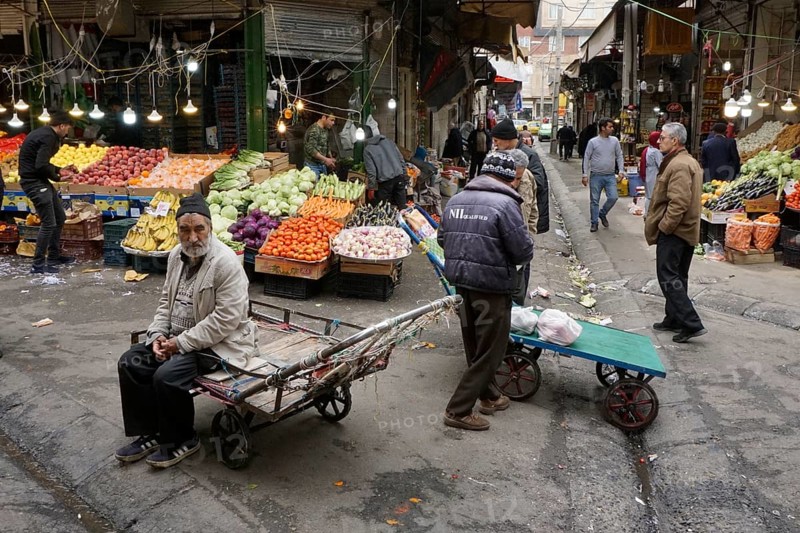 Worker in a bazaar, Tehran, Iran, on 18/03/2019, Asia