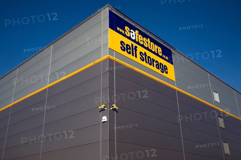 Safestore self storage depot building, Whitehouse, Ipswich, Suffolk, England, United Kingdom, Europe