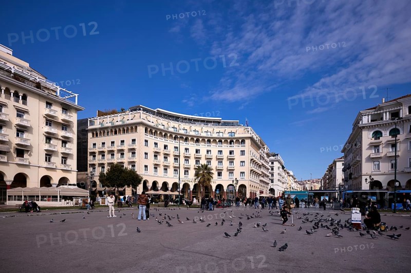 Electra Palace Hotel, Platia Aristotelous, Aristotle Square, Thessaloniki, Macedonia, Greece, Europe