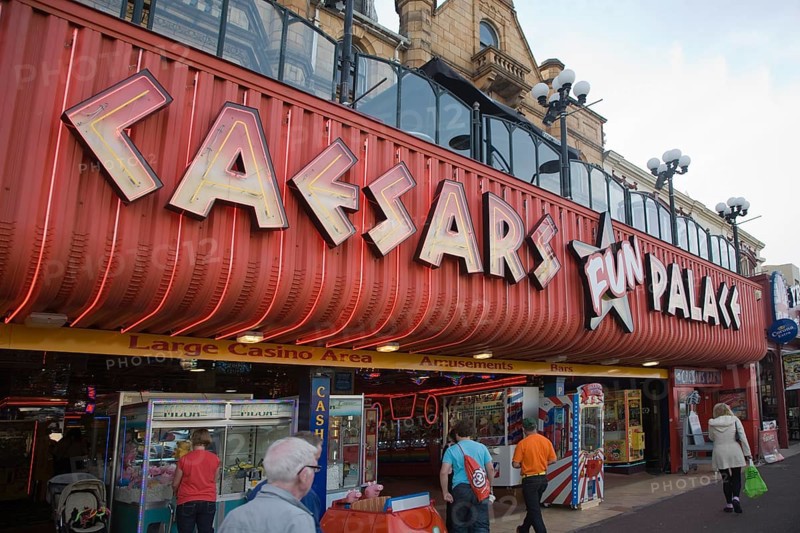 Caesars Palace amusement arcade, Great Yarmouth, Norfolk, England, United Kingdom, Europe