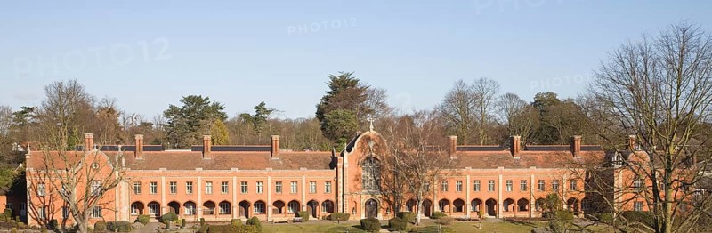 Seckford Almshouses and former hospital, Woodbridge, Suffolk, England, United Kingdom, Europe