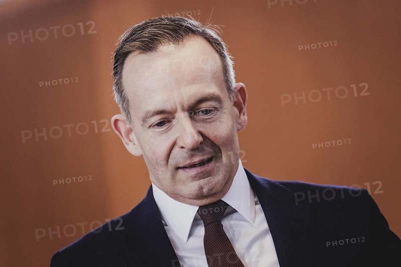 Volker Wissing (FDP), Federal Minister of Transport and Digital Affairs, recorded during the weekly cabinet meeting in Berlin, 21 February 2024