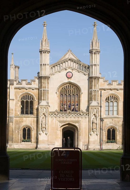 Corpus Christi college, Cambridge University, England, United Kingdom, Europe