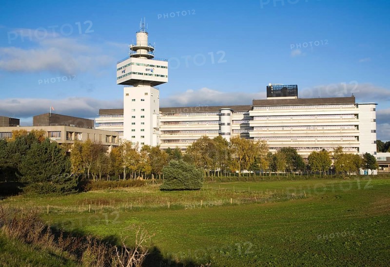 High tech industrial at British Telecom's Adastral Park, Martlesham, Suffolk, England, United Kingdom, Europe