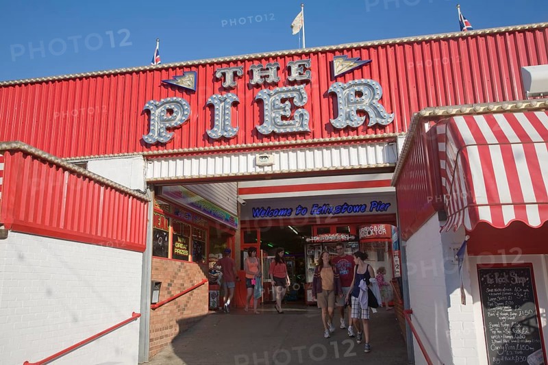 Amusements arcade at the pier, Felixstowe, Suffolk, England, United Kingdom, Europe