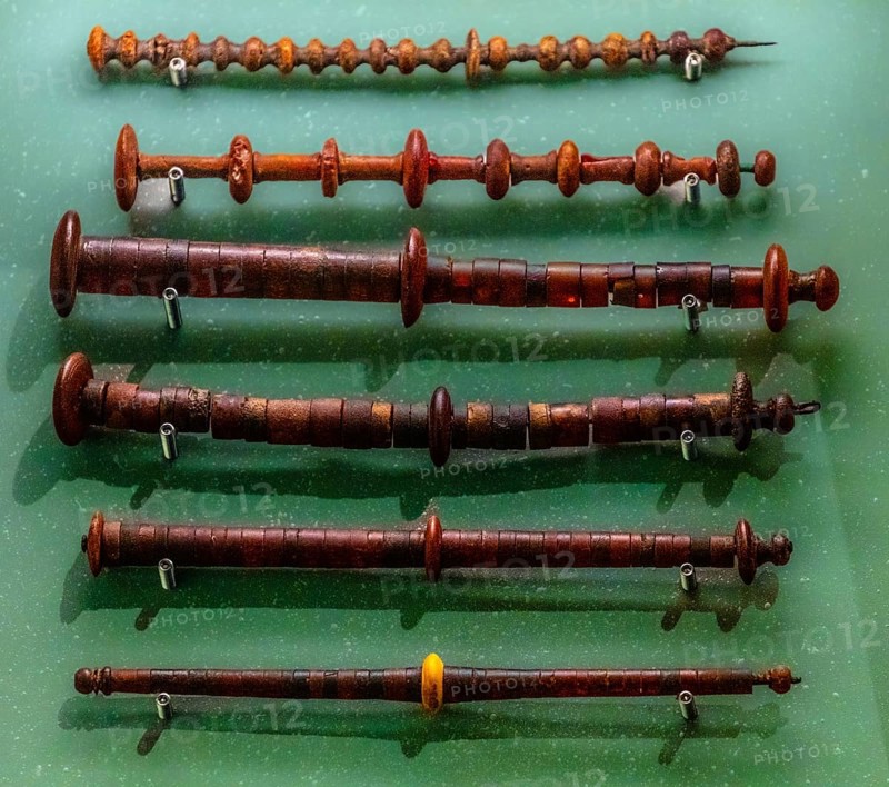 Female grave goods, National Archaeological Museum, Villa Cassis Faraone, UNESCO World Heritage Site, important city in the Roman Empire, Aquileia, Friuli, Italy, Aquileia, Friuli, Italy, Europe