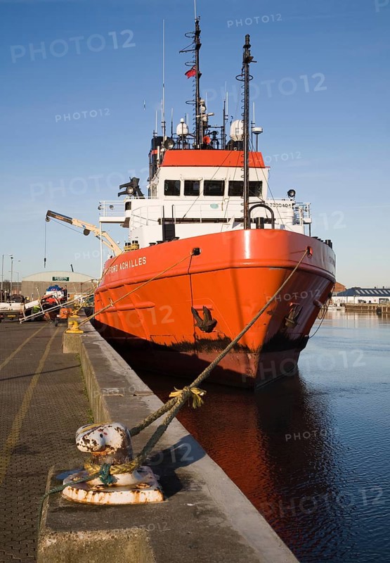 Putford Achilles North Sea supply vessel, River Yare, Great Yarmouth