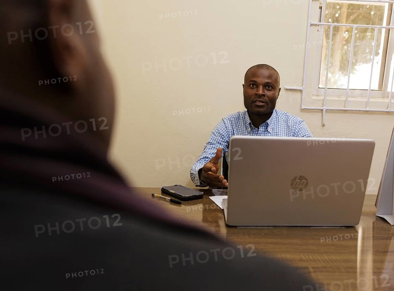 Job placement in the job centre of the SKYE vocational training project, Jos, 06.02.2024