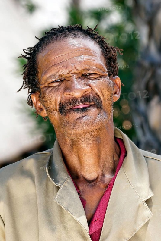 Man from the Nama tribe in Namibia