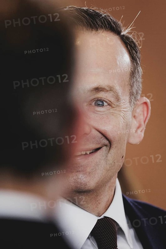 Volker Wissing (FDP), Federal Minister of Transport and Digital Affairs, recorded during the weekly cabinet meeting in Berlin, 21 February 2024