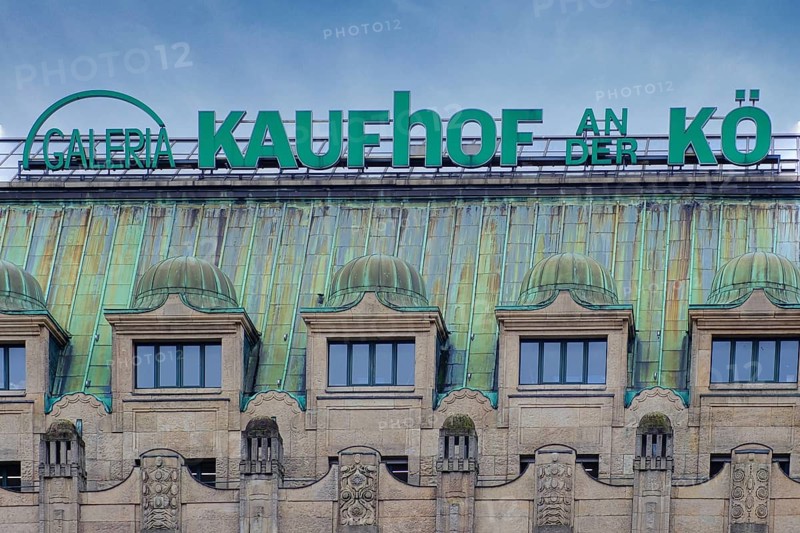 Galeria Kaufhof on the Koe, Duesseldorf, Germany, Europe