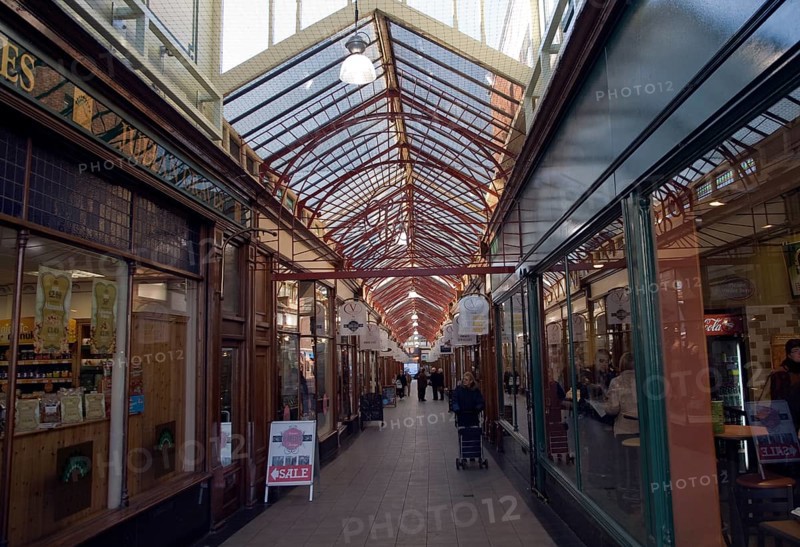 Victoria arcade shops, Great Yarmouth, Norfolk, England, United Kingdom, Europe