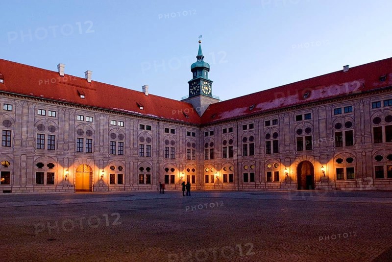 Courtyard in the former Residenz, Munich, Bavaria, Germany, Europe