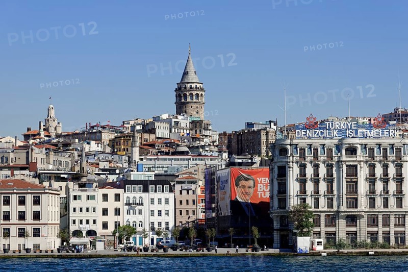 Galata Tower called also the Tower of Christ is a medieval stone tower in the Galata quarter of Istanbul, Turkey, Asia