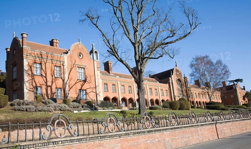 Seckford Almshouses and former hospital, Woodbridge, Suffolk, England, United Kingdom, Europe