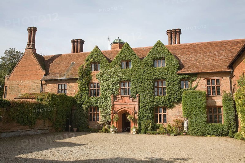 Woodhall manor Tudor house, Sutton, Suffolk, England used as a wedding venue