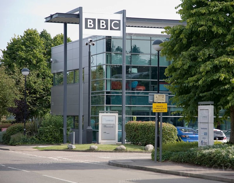 BBC broadcasting studios building, Cambridge Business Park, Cambridge, England, United Kingdom, Europe