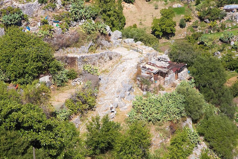 Landscape in Sierra de Grazalema natural park, Cadiz province, Spain, Europe