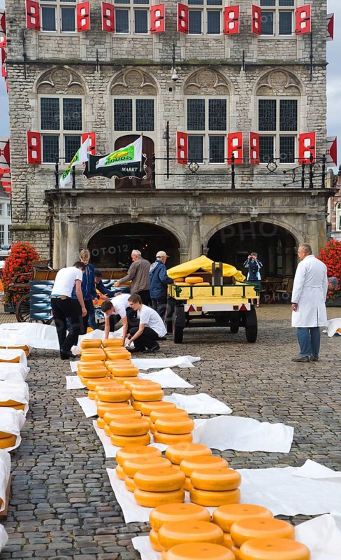 Gouda and cheese market, South Holland, Netherlands