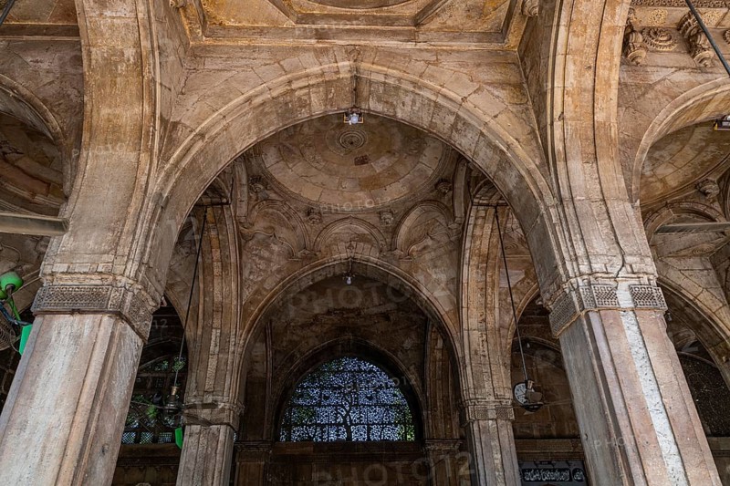Sidi Saiyyed Mosque, Unesco site, Ahmedabad, Gujarat, India, Asia