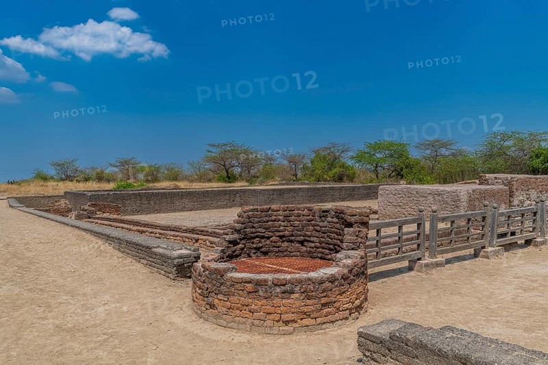 Lothal southernmost site of the ancient Indus Valley civilisation, Gujarat, India, Asia