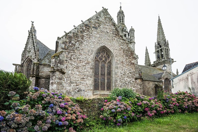 Calvary Church of Saint-Germain, Pleyben, Departement Finistere, Brittany, France, Europe
