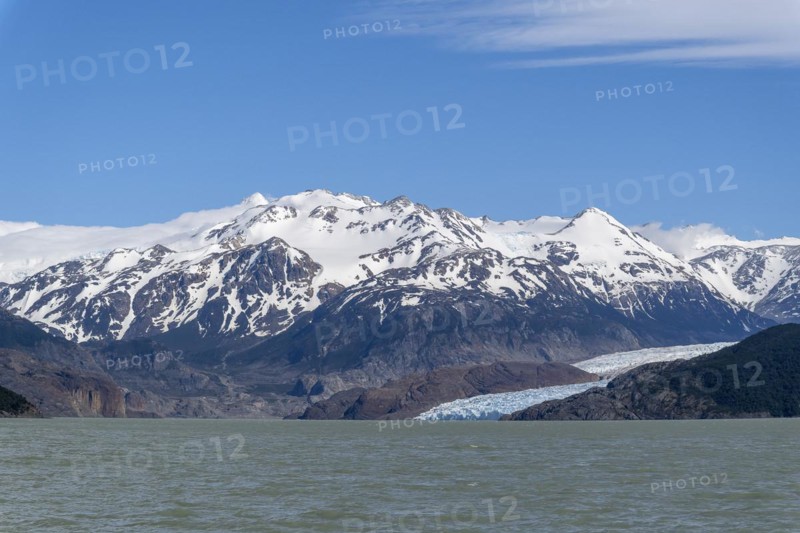 Glacier, Lago Grey, Torres del Paine National Park, Parque Nacional Torres del Paine, Cordillera del Paine, Towers of the Blue Sky, Region de Magallanes y de la Antartica Chilena, Ultima Esperanza Province, UNESCO Biosphere Reserve, Patagonia, End of the World, Chile, South America