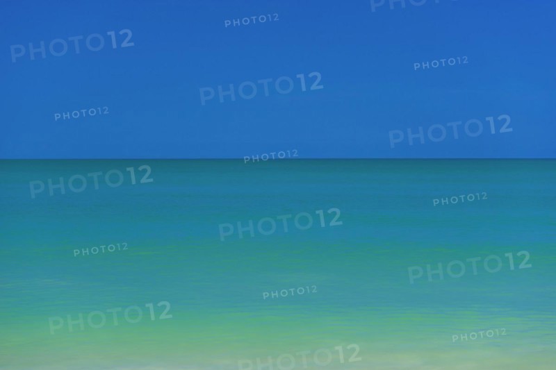 Calm sea, near Khao Lak, tropical, Caribbean, clean, clear, nature, holiday, travel, landscape, sea, ocean, weather, blue sky, beautiful, peaceful, holiday paradise, water, environment, climate, symbol, symbolic, coast, puristic, green, blue, colour harmony, calm, nobody, empty, graphic, surface, texture, colour scheme, climate change, tsunami, ecology, turquoise, salt water, dreamlike, peaceful, minimal, minimalism, sea level, Thailand, Asia