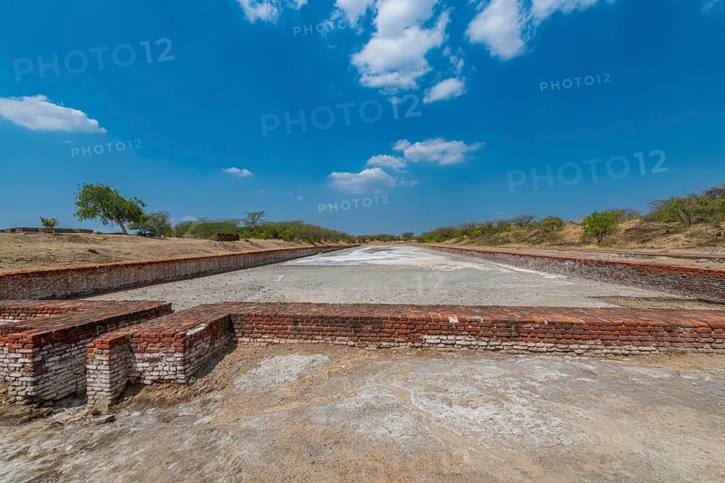 Lothal southernmost site of the ancient Indus Valley civilisation, Gujarat, India, Asia