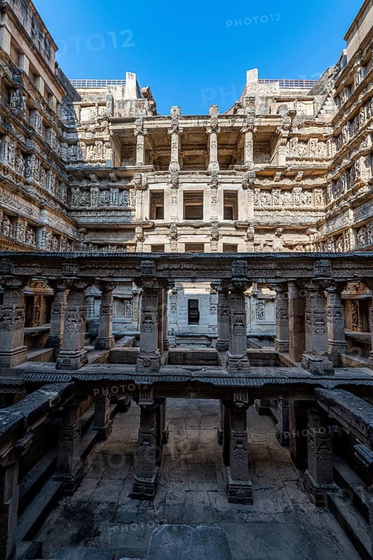 Unesco site, Rani Ki Vav, The Queen's Stepwell, Patan, Gujarat, India, Asia