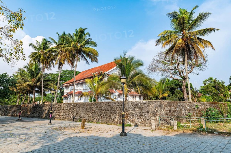 Portuguese fort, Kochi, Kerala, India, Asia