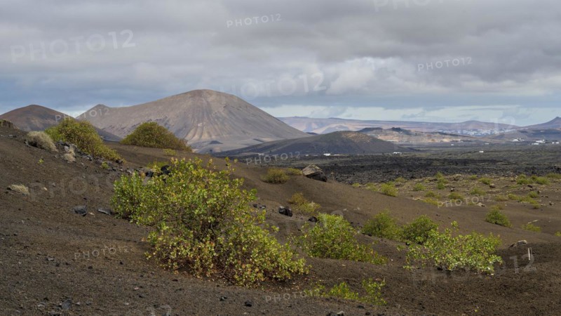 Caldera Colorada, Parque Natural de Los Volcanes, Masdache, Lanzarote, Canary Islands, Spain, Europe