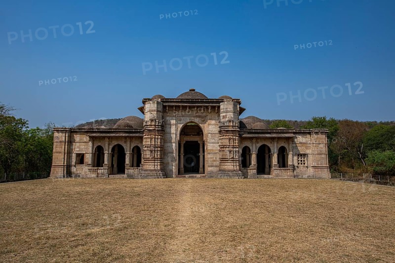 Nagina Mosque, Unesco site Champaner-Pavagadh Archaeological Park, Gujarat, India, Asia