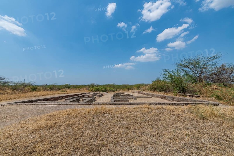 Lothal southernmost site of the ancient Indus Valley civilisation, Gujarat, India, Asia