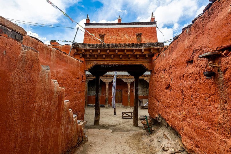 Lo-Manthang monastery, Kingdom of Mustang, Nepal, Asia