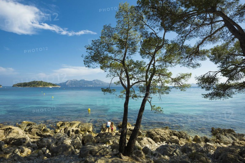 Platja Formentor, Cape Formentor, Port de Pollenca, Serra de Tramuntana, Majorca, Majorca, Balearic Islands, Spain, Europe