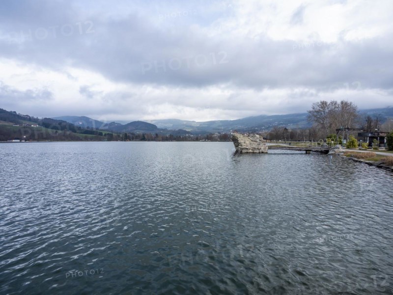 Cloudy sky, Stubenbergsee, Stubenberg am See, Styria, Austria, Europe